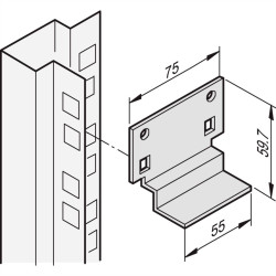 Szyny przesuwne nVent SCHROFF 20118592 20118592, 1 szt.