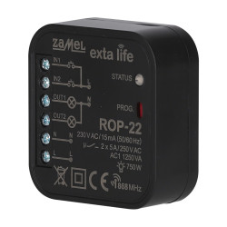 Radiowy odbiornik dopuszkowy 2-kanałowy dwukierunkowy ROP-22 EXTA LIFE