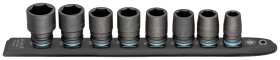 Hazet 900S-SR/8 zewnętrzny sześciokąt Listwa wtykowa 8 szt. Kwadrat, 1/2" (12.5 mm)