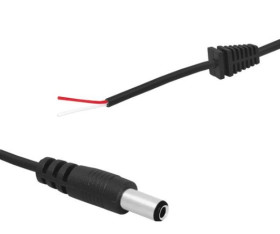 KABEL DC 1.2M 5,5X2,5MM PROSTY