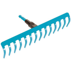 GARDENA 03178-20 Combi system Rake 36 cm 14 Tines 25-Year Warranty