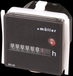 BW 40.28 Operating hours counter for panel mounting