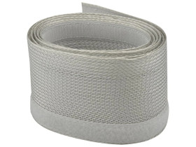 Organizator maskownica kabli Maclean MCTV-675 S 1.8m 85mm szara na rzep MCTV-675