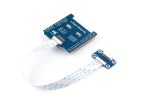 Waveshare Universal E-Paper Raw Panel Driver Shield (B) For Arduino, Onboard MX25R6435F Flash Chip, Supports Expanding External