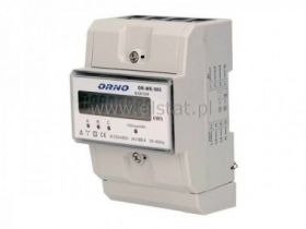 Licznik zużycia energii elektr. 3-fazowy OR-WE-505