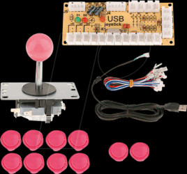 OD1817-PK DIY arcade set, pink