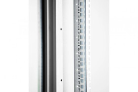 Szafa sieciowa stojąca Hyper Pro 19 26U rack 600x800, drzwi przód szyba, szary, 1000kg DN-51005