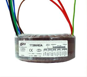 TT250/82/A Transformator sieciowy toroidalny Audio Sizei