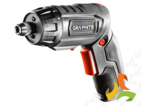 Wkrętak akumulatorowy, mała wkrętarka 7.2V,Li-Ion/1.5Ah 58G150 GRAPHITE