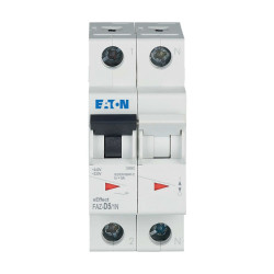 Wyłącznik miniaturowy xEffect, Typ D, 1-biegunowy, 5 A, 230 V ac, Eaton, FAZ 10 kA