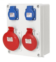 Rozdzielnica RW3074 1x32/5 1x16/5 2xGS IP44 3074.0012