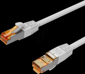 FL31-60310 Patch cable Cat.6A S/FTP PIMF grey 0,15m