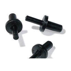 HellermannTyton 241-11810 TY8P1-PA66-BK expanding rivet 1pc lightweight