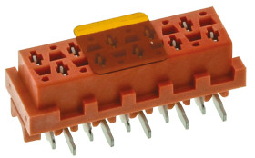 Gniazdo PCB 10 -pinowe 2 -rzędowe raster: 1.27mm Żeńskie na płytkę Proste SMD