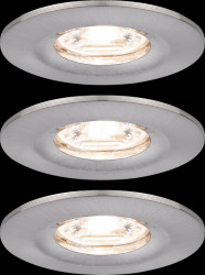 94301 Nova mini coin recessed light, 3 x 4 W, 2700 K, iron