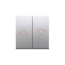 SIMON54 srebrny mat. DKZP1/43 Kl. żaluzj. do SZP1M