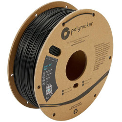 Polymaker PA02001 PolyLite Filament PLA 1.75mm 1Kg Black