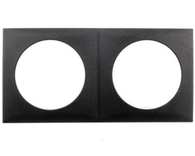 Integro Flow Ramka podwójna antracyt matowy 918262515