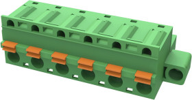 Degson Obudowa złącza pin męskiego na kabel Ilość pinów 9 Wymiary siatki: 7.50 mm 2EDGKDM-7.5-09P-14-00A(H) 1 szt.