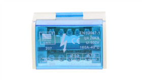 Blok Rozdzielczy 100A 500V 2P 7-Zaciskowy E.4073