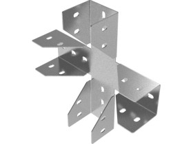 Łącznik ceownika - czwórnik LCWCZ50 grubość blachy 3,0mm 665006 BAKS