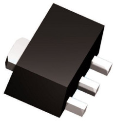 MOSFET N-kanałowy 400 mA SOT-89 200 V SMD Pojedynczy 1 W 3 omy