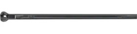 Cable tie, PA, (L x W) 355.6 x 2.54 mm, bundle-Ø 51 mm, black, UV resistant, -40 to 85 °C, 7TAG009010R0011
