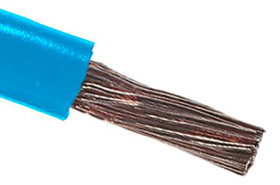 Przewód montażowy 16 mm² Mid Niebieski RS PRO PVC 6 AWG 600 V dł. 100m 115/0.4 mm +105°C CSA C22.2 typ TEW, UK BS 6231,