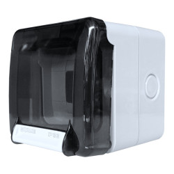 Gniazdo RJ45 w obudowie IP66 zamykane pojedyncze SCAME 137.6481.60