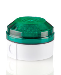 Sygnalizator 85 → 280 V ac, 85 → 380 V dc Migające Zielony Montaż powierzchniowy, montaż ścienny LED