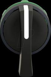 ZB5AJ2 Selector switch Ø 22, 2 positions, L+R latching, black