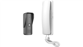 Domofon Eura Adp-24A3 Biały 2 Żyłowy