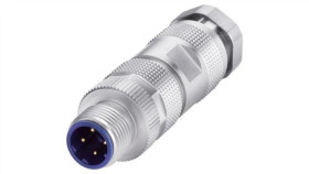 Wtyczka Ie M12 Plug Pro M12 (Kodowanie D), Metalowa, Dla Scalance X208 Pro I...