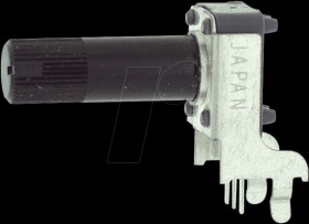 203301 ALPS rotary potentiometer, linear, 6 mm, mono, 100 K