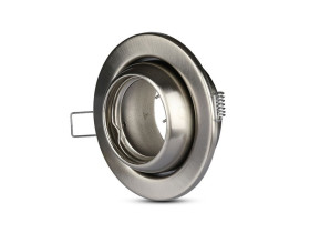 VT-780 Oczko halogenowe Spot trzonek: GU10 okrągła satyna 3594 V-TAC