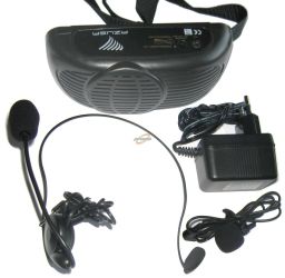 MIKROFON PRZENOŚNY ZESTAW NAGŁOŚNIENIOWY