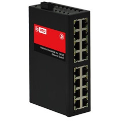 Switch Ethernetu przemysłowego 16-portowy , RS PRO Bez zarządzania