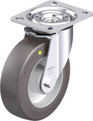 Blickle 887506 L-ALST 125K-AS Rolka obrotowa z blachy stalowej Średnica koła: 125 mm Maksymalne obciążenie: 250 kg 1 szt