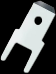 Faston plug, 4.8 x 0.8 mm, L 12.5 mm, uninsulated, straight, 382508.68