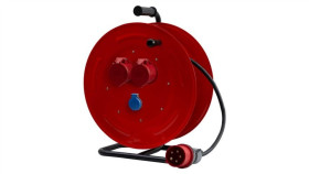 Przedłużacz Siłowy Na Bębnie Metalowym Makara-460 Opd 5X4 2X32a 5P, 230V,...