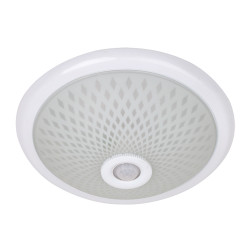 Lampa plafon wewnętrzny z czujnikiem ruchu SENSORLU 360 KARO E27 02545