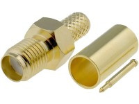 GSMA-RP-RG58 Gniazdo SMA-RP zaciskane na kabel RG-58