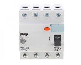 WYŁĄCZNIK RÓŻNICOWOPRĄDOWY A 4P 40A 30mA SCHELINGER A03-K8-4-40-030