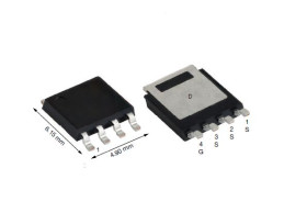 MOSFET N-kanałowy 210 A PowerPAK SO-8L 80 V SMD