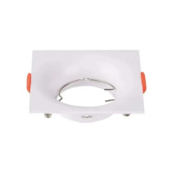 Oprawa punktowa Oczko GU10 IP20 Biała Kwadrat 6634