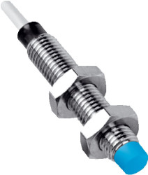 Czujnik zbliżeniowy M8 Indukcyjny 4 mm SICK Niewpuszczany 10 → 30 V DC długość 35.5mm Gwintowany
