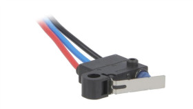 Mikroprzełącznik Snap Action Z Dźwignią Spdt 0,1A/125Vac D2hw-C261m