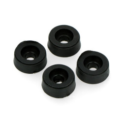 Nóżki do obudowy Kradex - gumowe 13mm - 4szt.