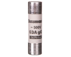 Wkładka bezpiecznikowa cylindryczna 14x51mm 63A gL/gG 500V C14G63