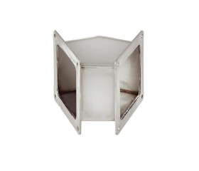 Akcesoria do koryt kablowych Stal Złączka kolankowa 45° F44 4 x 4cal nVent HOFFMAN